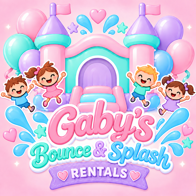 Gaby’s Bounce & Splash Rentals — official logo