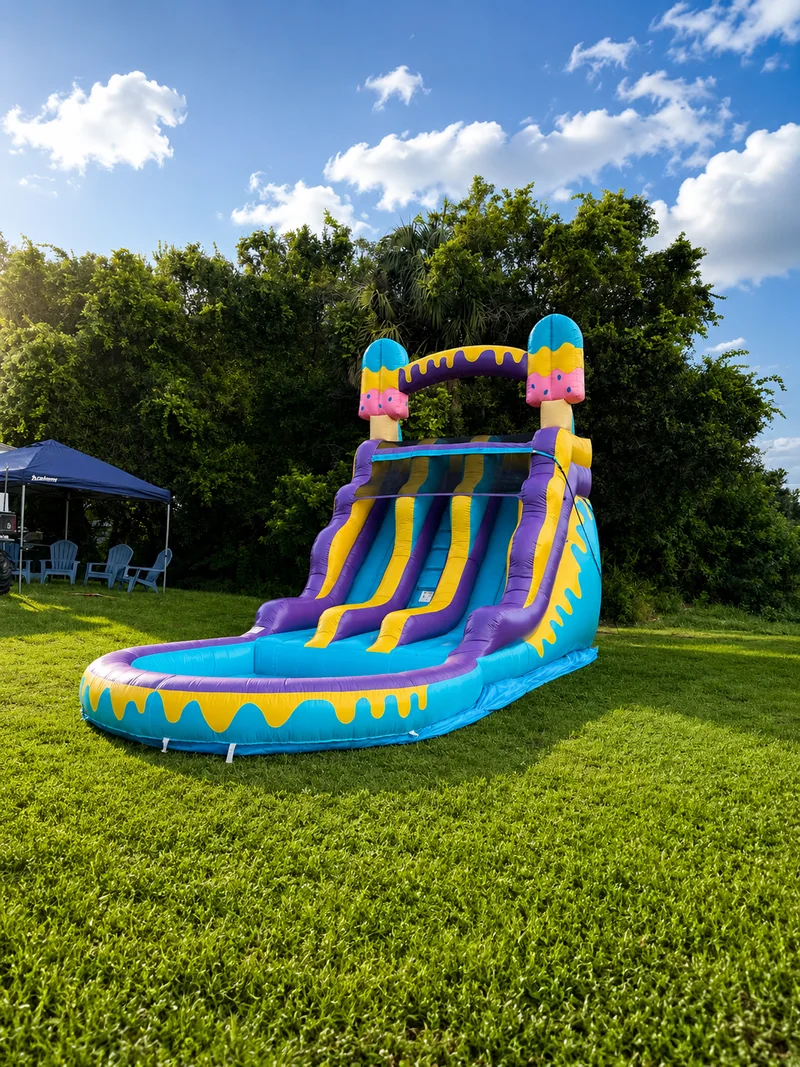 Water slides